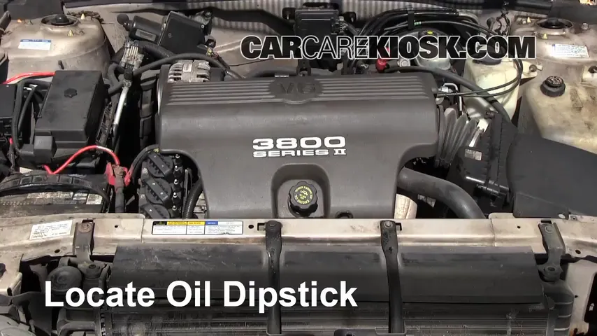 1998 Buick Park Avenue 3.8L V6 Oil Check Oil Level